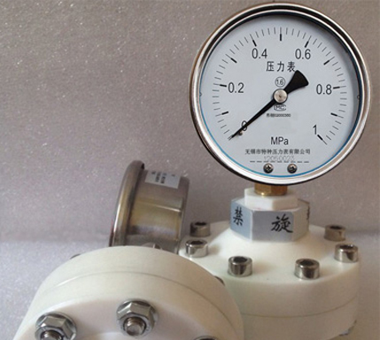 全塑隔膜压力表