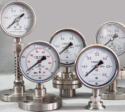 法兰式隔膜压力表