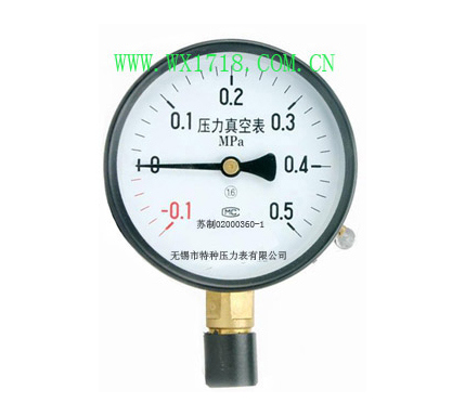 压力真空表