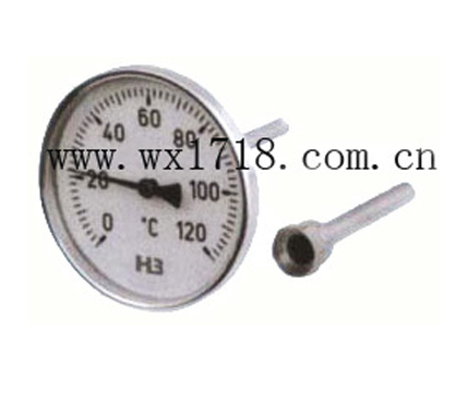 抽芯式双金属温度计